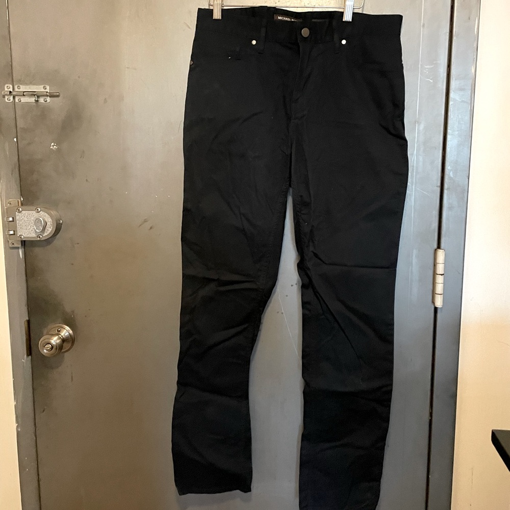 Michael Korea Slim Fit Navy Pant